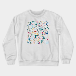 Colorful Terrazzo Crewneck Sweatshirt